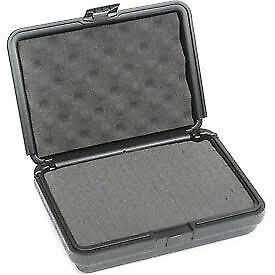 BBB21714640 Western Case Black Plastic Protective Storage Cases with Pinch Tear Foam 10inch x7-1/2inch x2-3/4inch