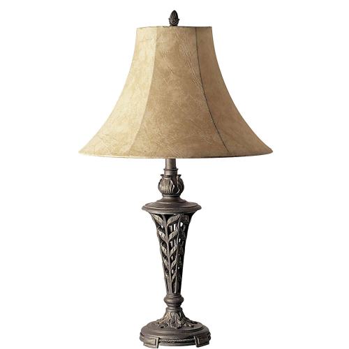 BBB24826496 Ore International 31 in. Antique Brass Table Lamp