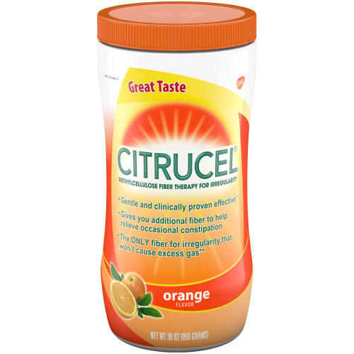 BBB25765130 Citrucel Fiber Therapy, Orange Flavor - 30 oz
