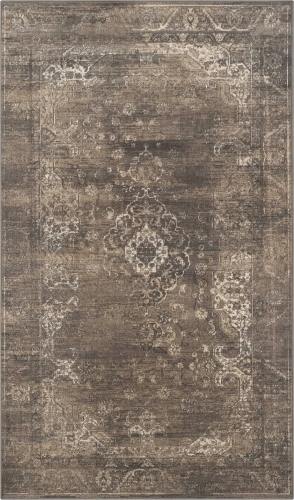 BBB22517990 Safavieh Vintage Soft Anthracite Traditional Rug - Runner 2'2inch x 8'