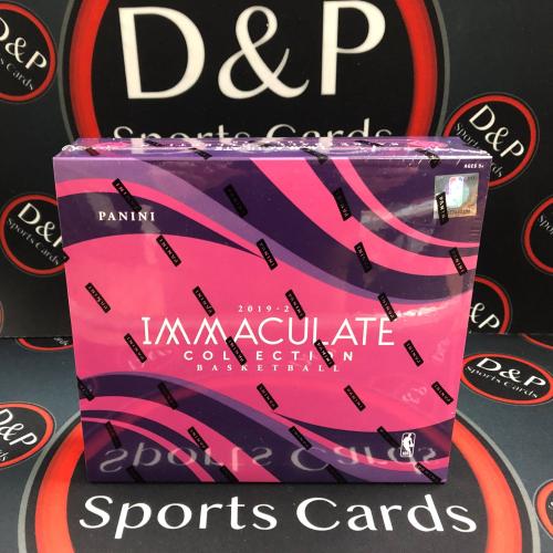 BBB22614448 2019-20 Panini Immaculate Basketball Hobby Box