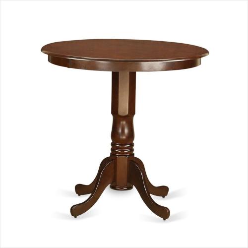 BBB25869437 East West Furniture Jackson Counter Height Table in Mahogay Finish