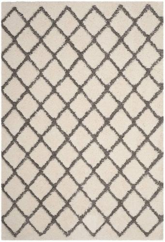 BBB22957742 Safavieh ARG780C Adriana Shag Cream / Grey Area Rug - 4' x 6'