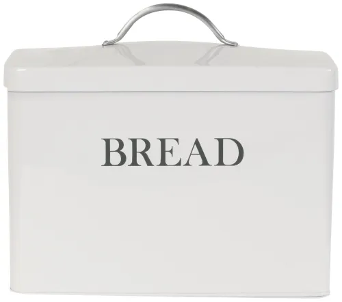 BBB27829219 Garden Trading Bread Bin - Chalk
