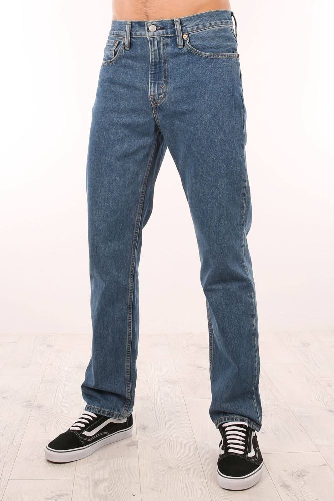 BBB25414298 516 Slim Straight Jean Stonewash, W34/L32 / Navy