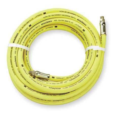 BBB26093312 Continental 20026266 3/8inch x 25 ft Rubber Coupled Multipurpose Air Hose 500 PSI