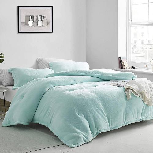 BBB23229805 Porch & den Clematis Blue Oversized Comforter King 3 Piece