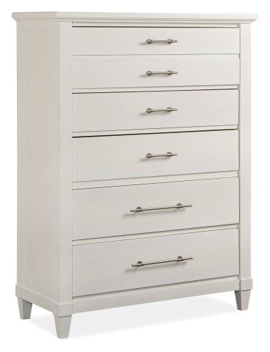 BBB15980973 Magnussen Lola Bay Drawer Chest in Seagull White