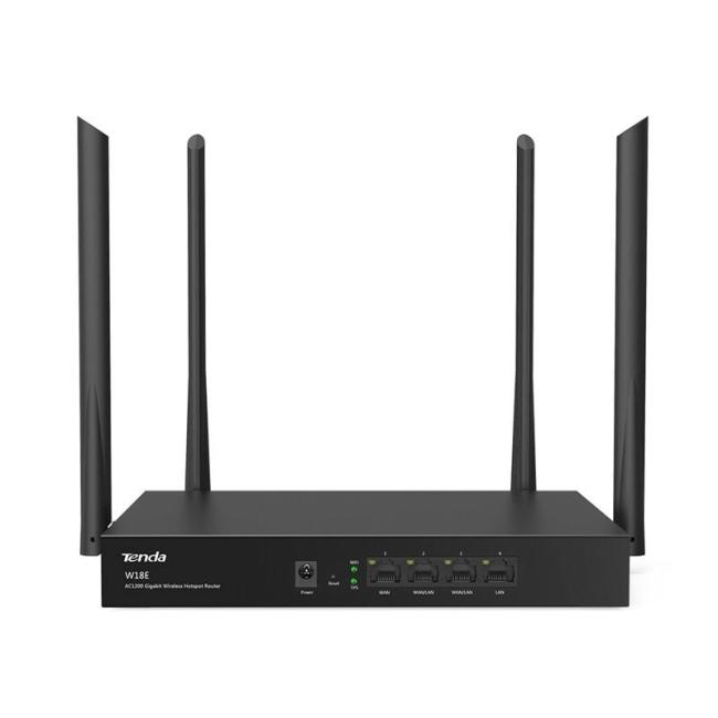 BBB25569037 Tenda W18E - Ac1200 Gigabit Wireless Hotspot Router