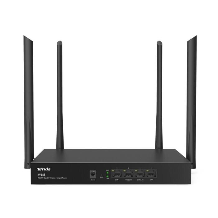 BBB25569037 Tenda W18E - Ac1200 Gigabit Wireless Hotspot Router