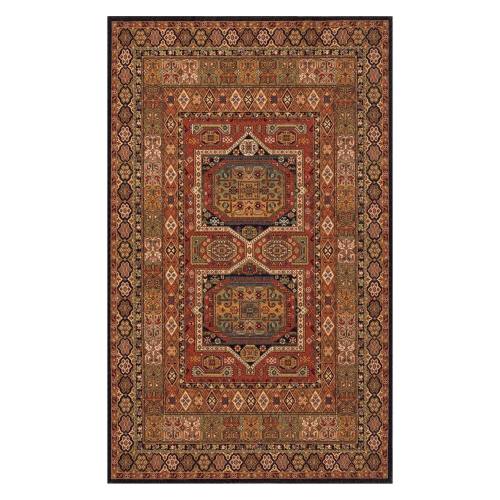 BBB16840216 Momeni Persian Garden Rug Black 3' x 5'