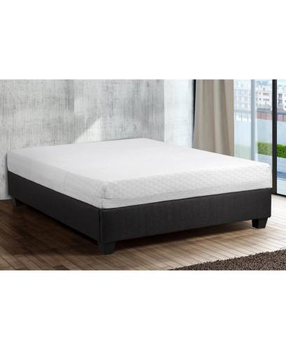 BBB23975431 Tallie Deluxe 8inch Gel Memory Foam Cushion Firm Mattress - King - Cush - Black