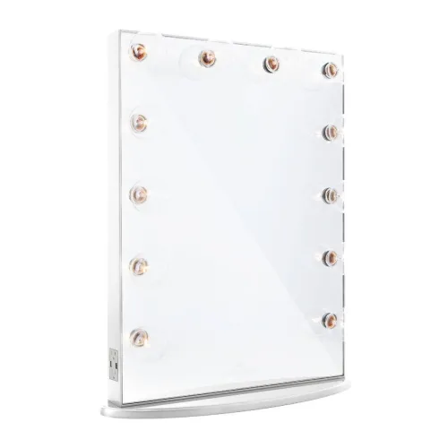 BBB27227899 Impressions Vanity Hollywood Glow Vanity Mirror - White - Size:XL
