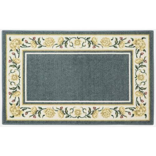 BBB20668122 Brumlow Mills Salina Blue/White Area Rug - Runner 1'10inch x 9'