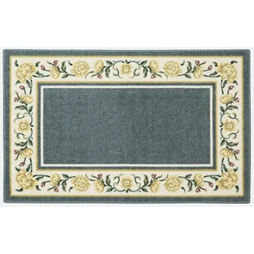 BBB20668122 Brumlow Mills Salina Blue/White Area Rug - Runner 1'10inch x 9'