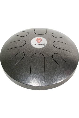 BBB27777810 Dobani 12-Inch 8-Note Steel Tongue Drum - Akebono Tuning - Antique Silver