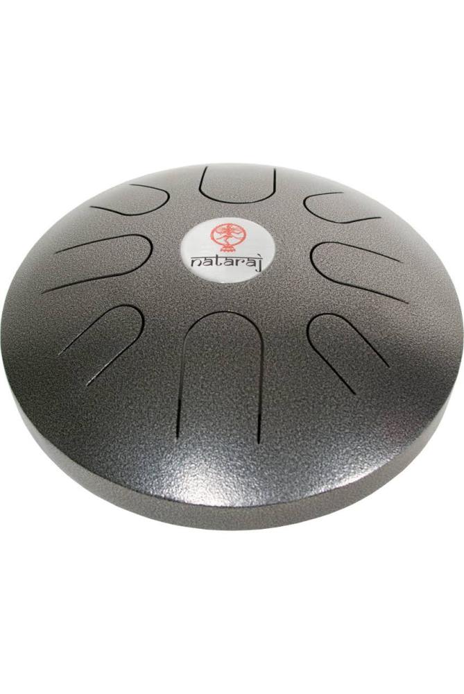 BBB27777810 Dobani 12-Inch 8-Note Steel Tongue Drum - Akebono Tuning - Antique Silver
