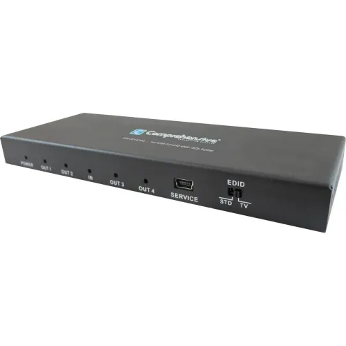 BBB25282140 Comprehensive CDA-HD14018G 1x4 HDMI Full UHD 4K60 18GB Splitter