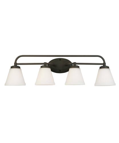 BBB17059985 Eglo Mayview 4-Light Bath Vanity with Matte Bronze Finish 202797A