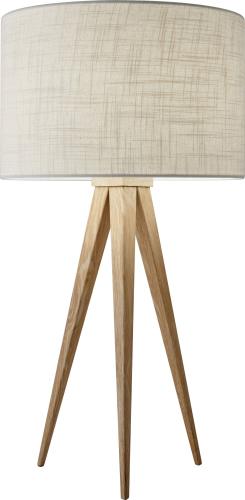 BBB25094265 Adesso Director Table Lamp - Natural