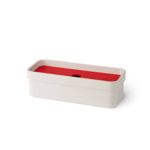 BBB24670666 WS Bath Collections Curva Soap Dish Color: Red