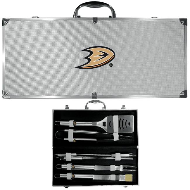 BBB26636199 Anaheim Ducks 8 PC Stainless Steel BBQ Set w/Metal Case