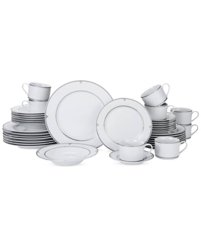 BBB18856092 Mikasa Regent Bead 40 Piece Dinnerware Set