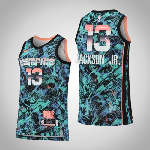 Grizzlies Jaren Jackson Jr. Turquoise Select Series Jersey