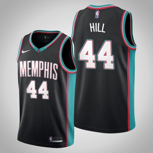 Grizzlies Solomon Hill Black 20th Classic Relocation Jersey