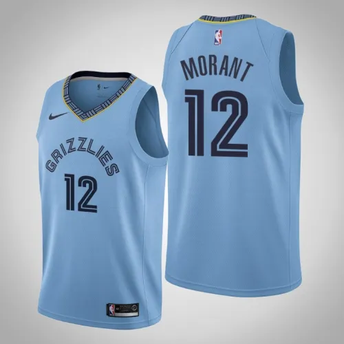 Grizzlies Ja Morant Blue Swingman Statement Jersey