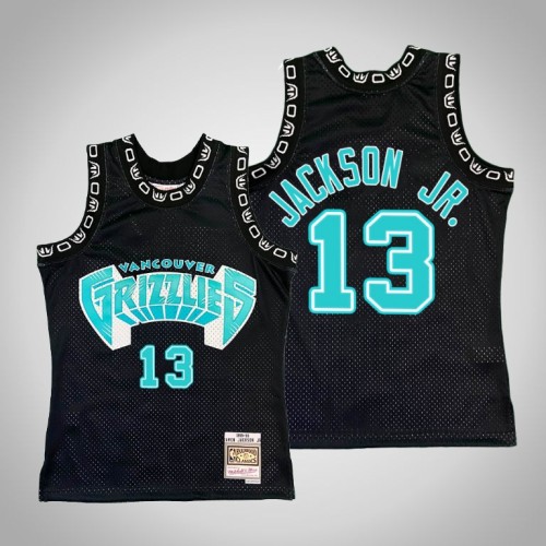 Grizzlies Jaren Jackson Jr. Black Hardwood Classics Jersey