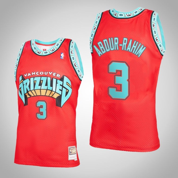 Grizzlies Shareef Abdur-Rahim Red Reload 2.0 Jersey