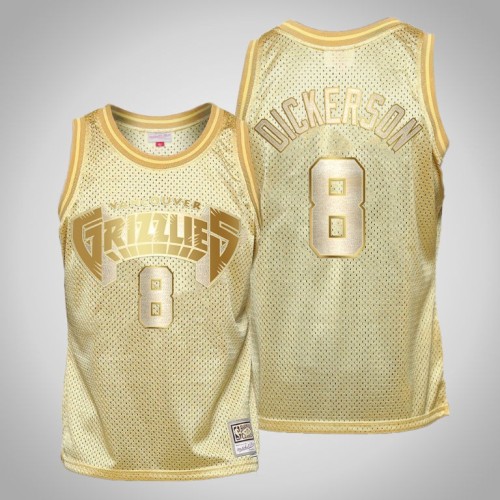 Grizzlies Michael Dickerson Gold Midas SM HWC Limited Jersey