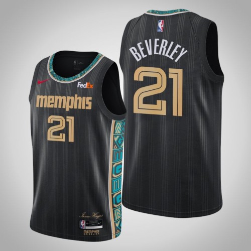 Grizzlies Patrick Beverley City Edition Jersey Black