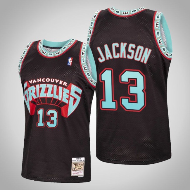 Grizzlies Jaren Jackson Jr. Black Reload Hardwood Classics Jersey