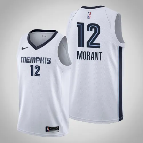 Grizzlies Ja Morant White Swingman Association Jersey