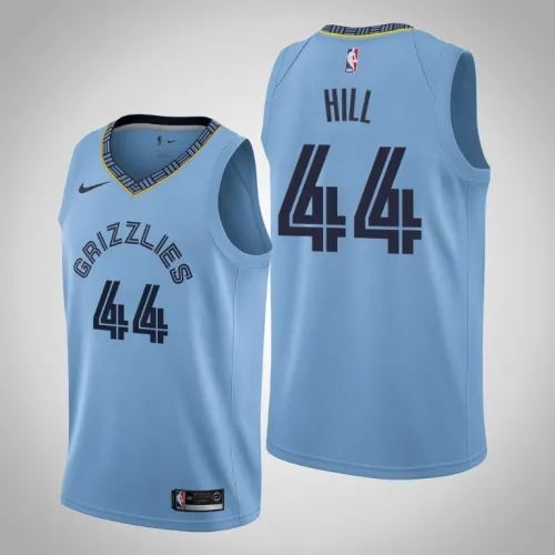 Grizzlies Solomon Hill Blue Swingman Statement Jersey