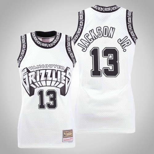 Grizzlies Jaren Jackson Jr. White Concord Collection Hardwood Classics Jersey