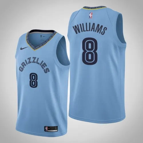 Grizzlies Ziaire Williams 2021 Statement Edition Jersey Blue