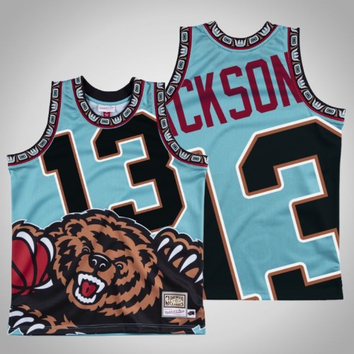 Grizzlies Jaren Jackson Jr. Black Big Face Hardwood Classics Jersey
