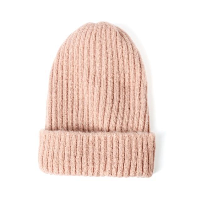 2020 New Womens Beanie Hat warm Autumn Women Wool Knit Beanie Hat Cuff Beanie Watch Cap for Girls Spring Skull Hats for Female