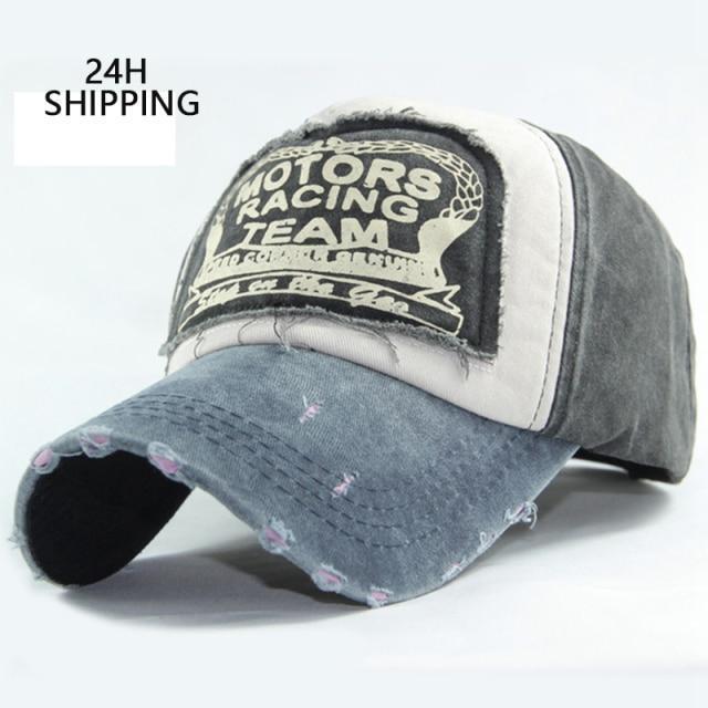 2020 Cotton Embroidery Letter W Baseball Cap Snapback Caps Bone casquette Hat Distressed Wearing Fitted Hat For Men Custom Hats