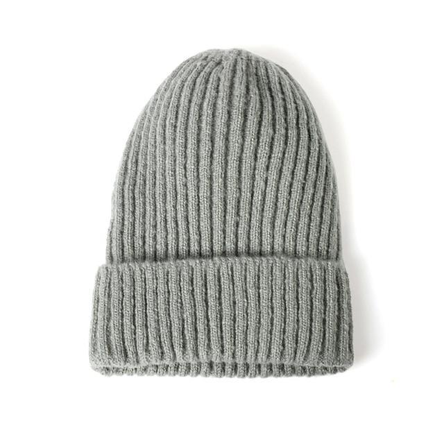 2020 New Womens Beanie Hat warm Autumn Women Wool Knit Beanie Hat Cuff Beanie Watch Cap for Girls Spring Skull Hats for Female