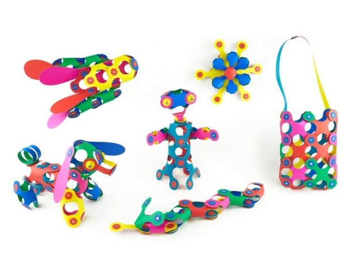 Rainbow Modular Magnetic Building Set