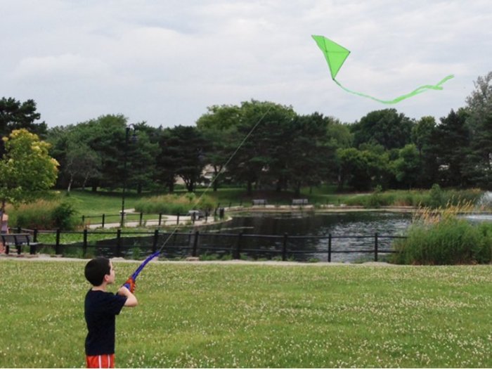 Kite & Kite Flying Handle