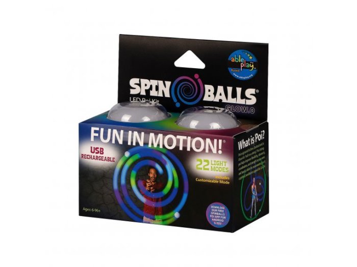 Rechargeable LED Poi Balls
