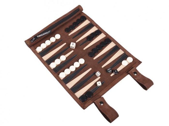 Roll-Up Travel Backgammon