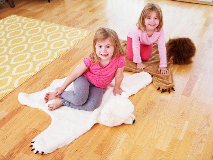 Plush Hooded Animal Cape