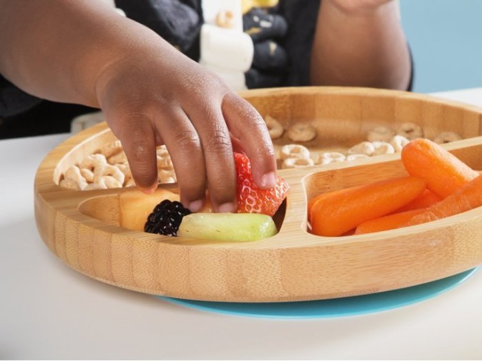 Bamboo Suction Toddler Plate & Spoon