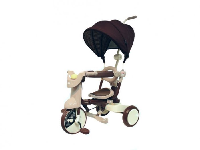 3-in-1 Folding Tricycle with Canopy